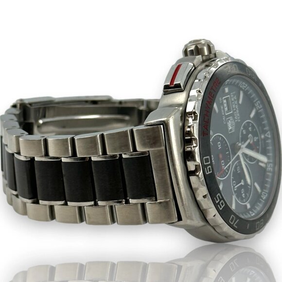 Tag Heuer Formula 1 Calibre 16 CAU2011-0 44mm Stainless Steel Chrono Watch - Picture 4 of 8